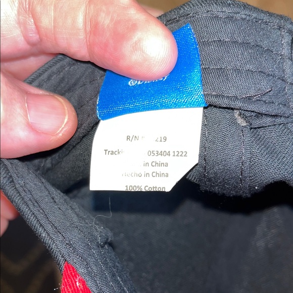 Disney Black and Red Mickey Mouse Hat - Picture 7 of 9